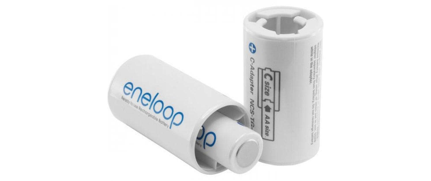 Panasonic Upsizer C für AA – Akku-/Batteriezubehör, 2 Stk.