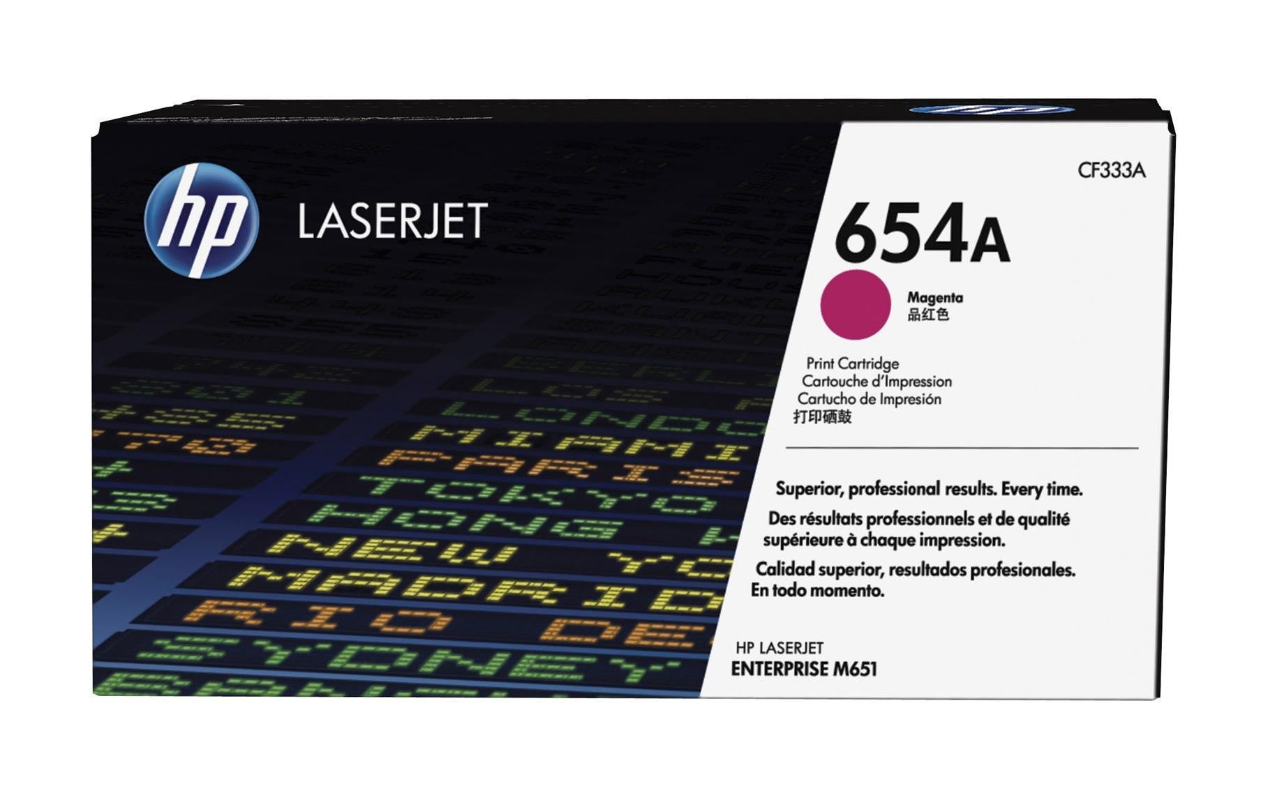 HP Toner 654A – Magenta, 15000 Seiten