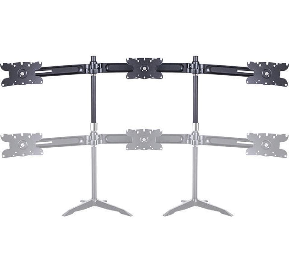 Multibrackets Tischhalterung, 3, Standfuss, bis 32", VESA 100 × 100 mm, 24 kg, drehbar, schwarz