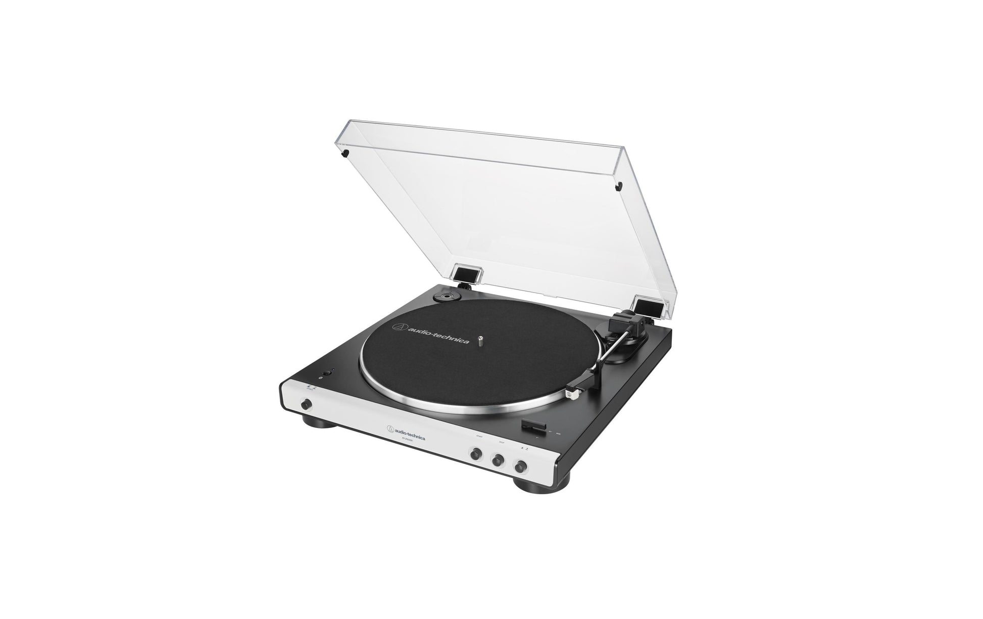 Audio-Technica AT-LP60XBT – Plattenspieler – Riemenantrieb, Bluetooth, Phono-Vorverstärker – Weiss