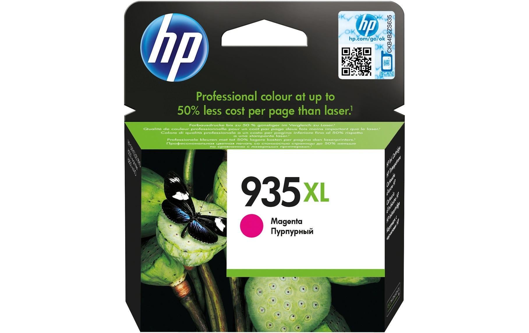 HP Tintenpatrone 935, Magenta, XL
