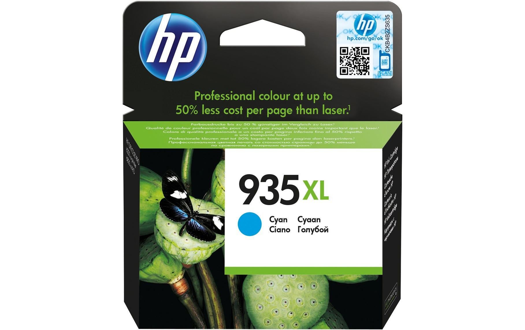 HP Tintenpatrone 935XL, Cyan
