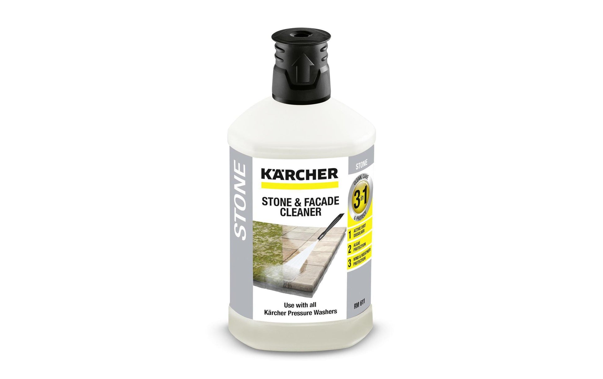 Kärcher Bodenreiniger für Terrasse – Flüssigkeit – 1 l – 1 Stk.