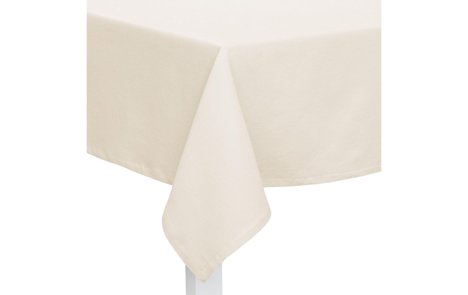 Pichler Textil Pichler Tischdecke – 150×250 cm, Baumwolle, Weiss