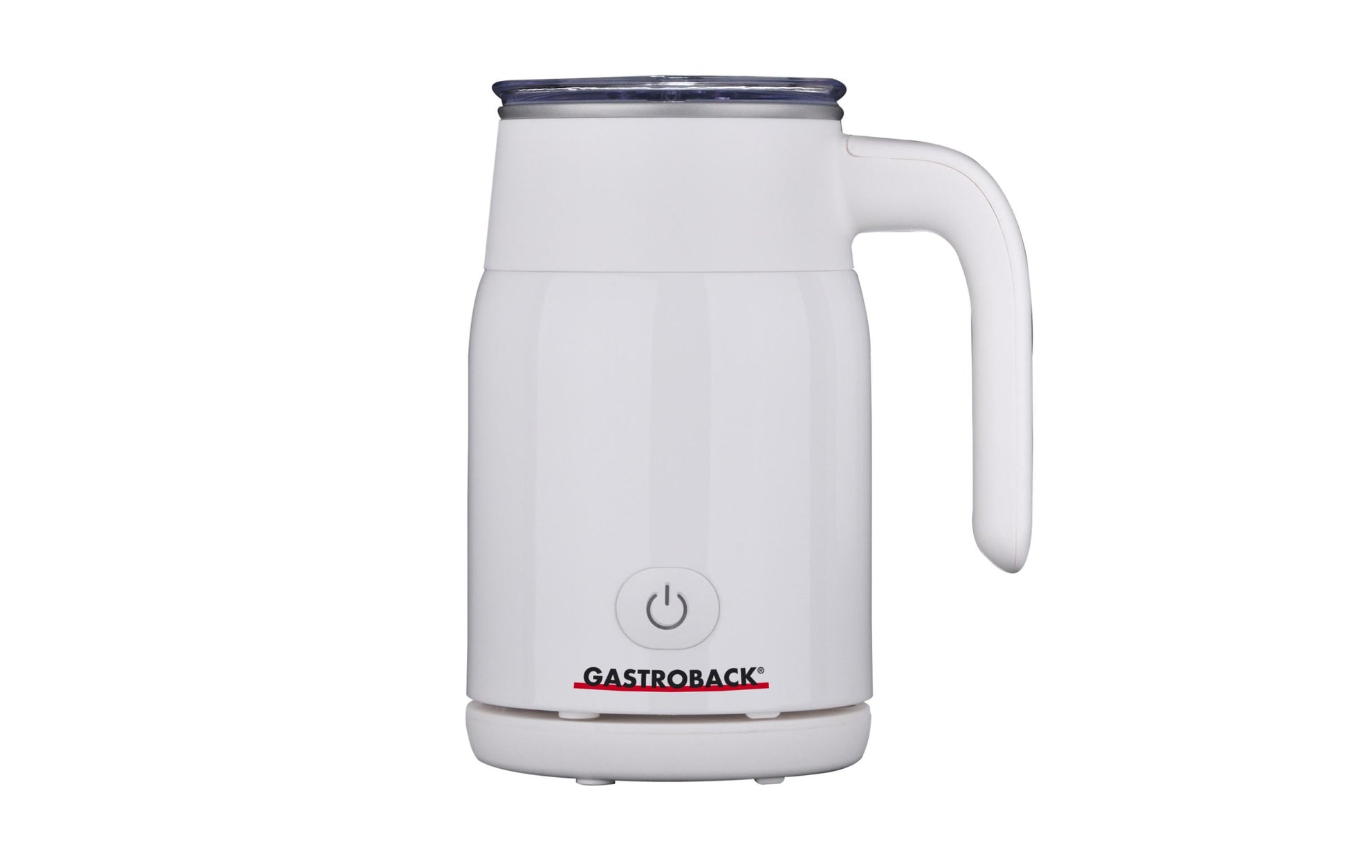 Gastroback Milchaufschäumer Latte Magic – 350 ml, 500 W, heiss & kalt – weiss