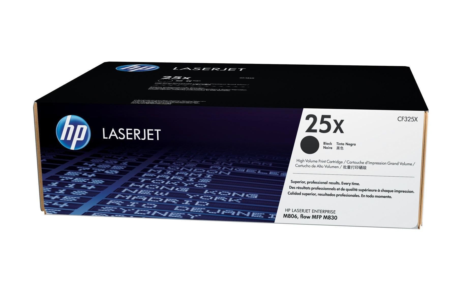 HP Toner 25X – schwarz, 34500 Seiten