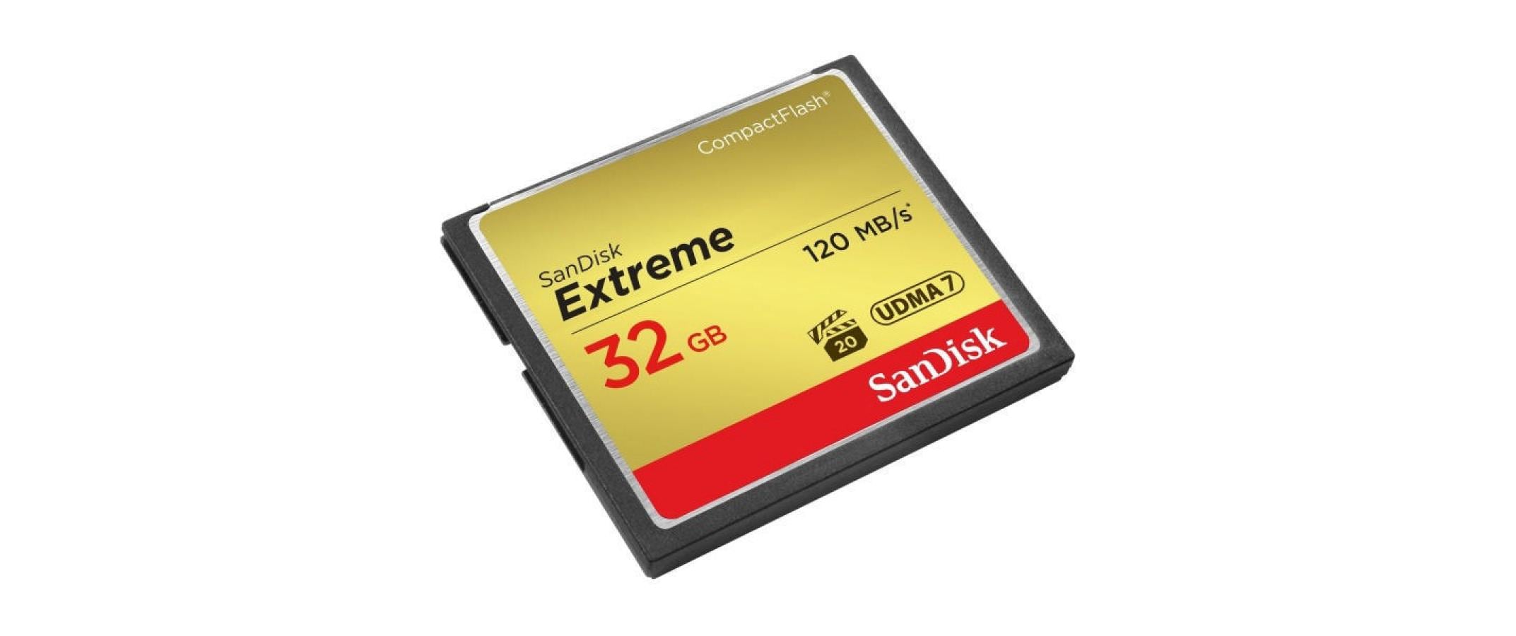 SanDisk Extreme Speichergerät – 32 GB, 120 MB/s Lesen, 85 MB/s Schreiben