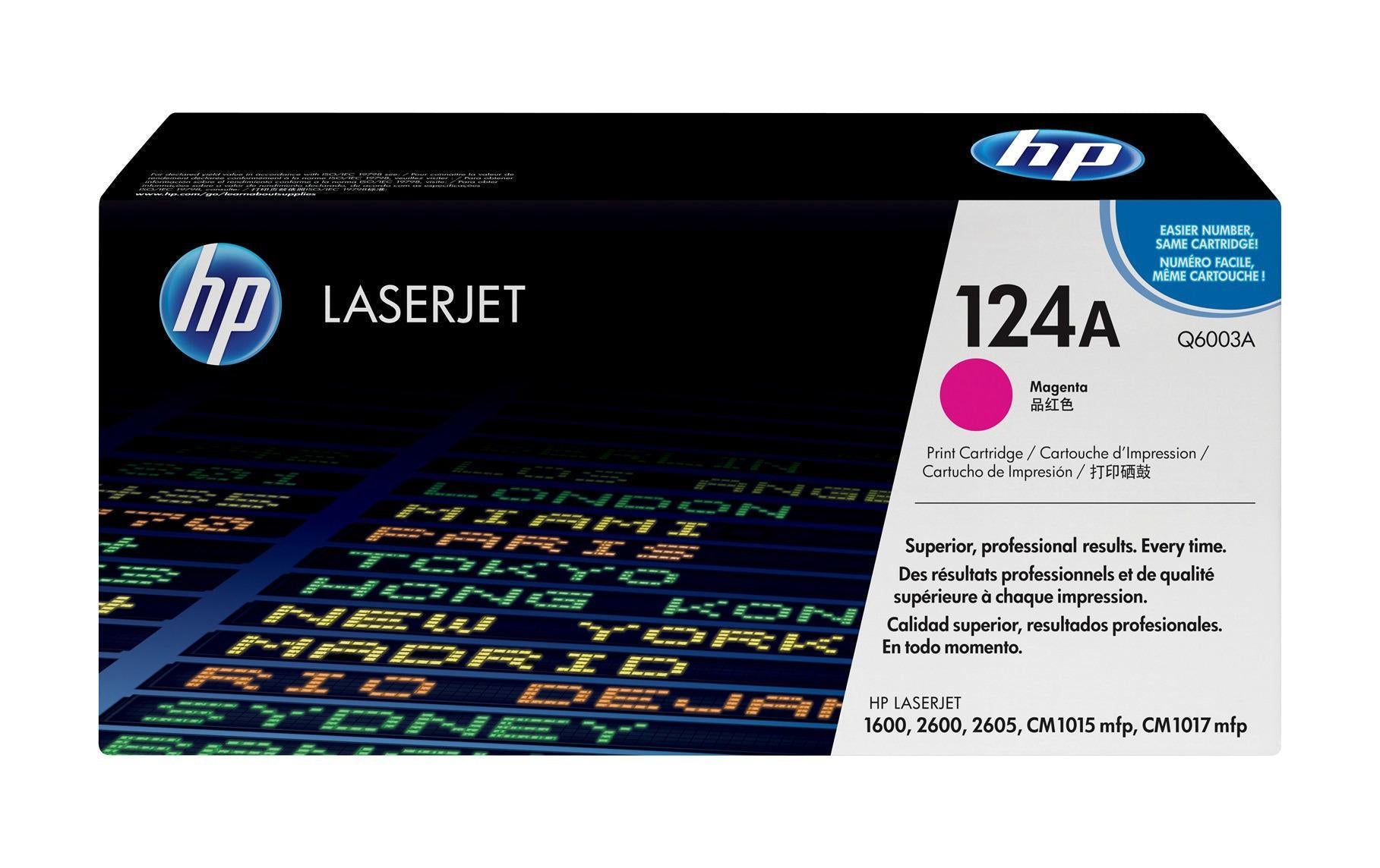 HP Toner 124A – magenta, 2000 Seiten