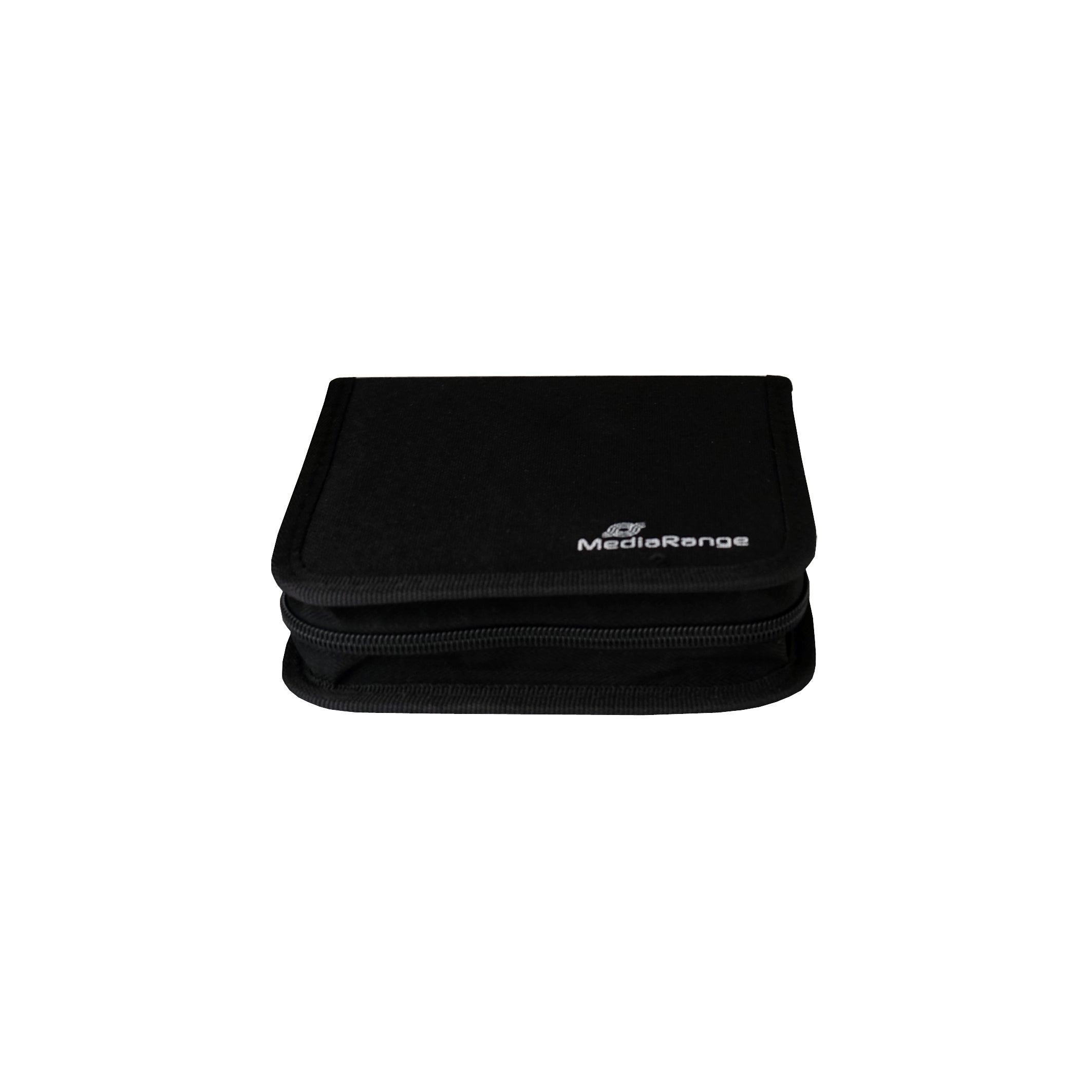 MediaRange CD-Tasche – 24 Disks, Nylon, 164 × 156 × 39 mm