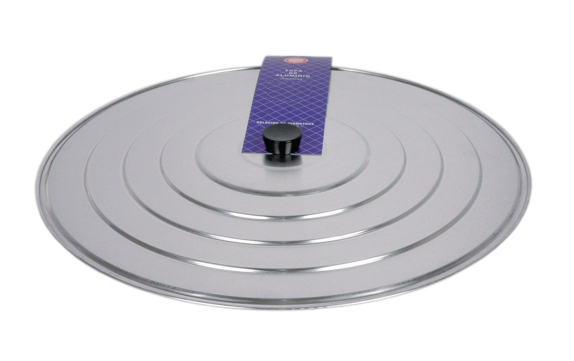 Garcima Fonduepfanne – Ø 46 cm, Aluminium, Silber