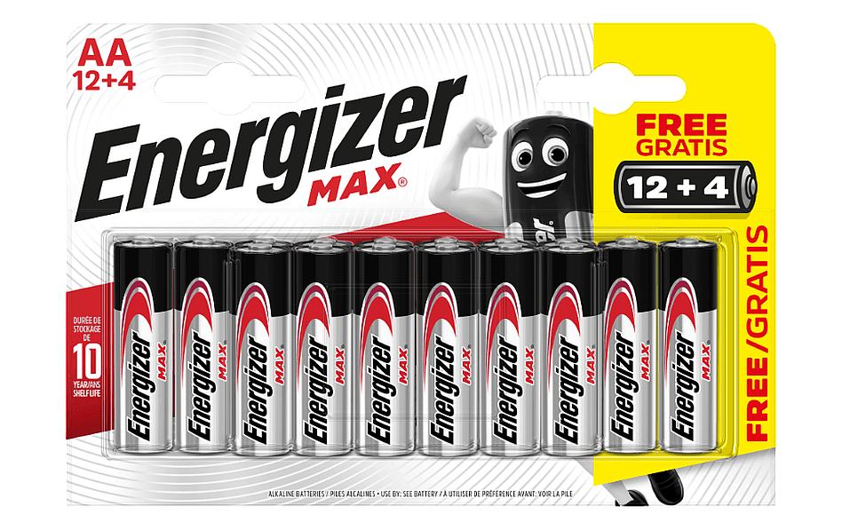 Energizer AA Batterien, Alkaline, 1,5 V – 4 Stk.