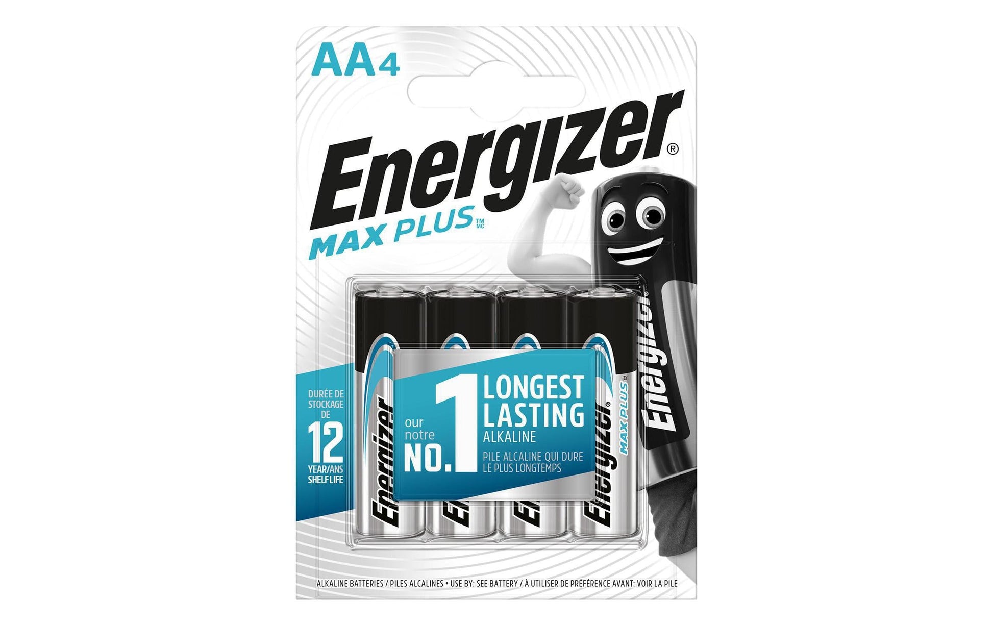 Energizer AA Batterien, Alkaline, 1,5 V – 4 Stk.