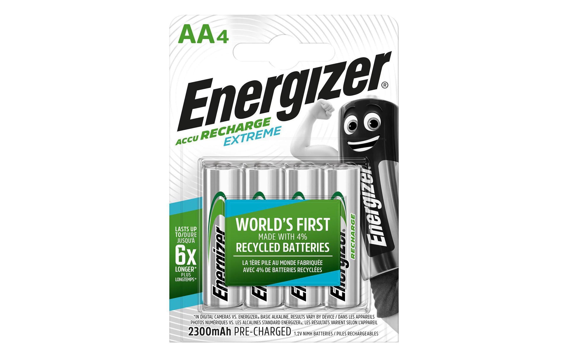 Energizer Akku 1,2 V 2300 mAh 2,76 Wh Ni-MH