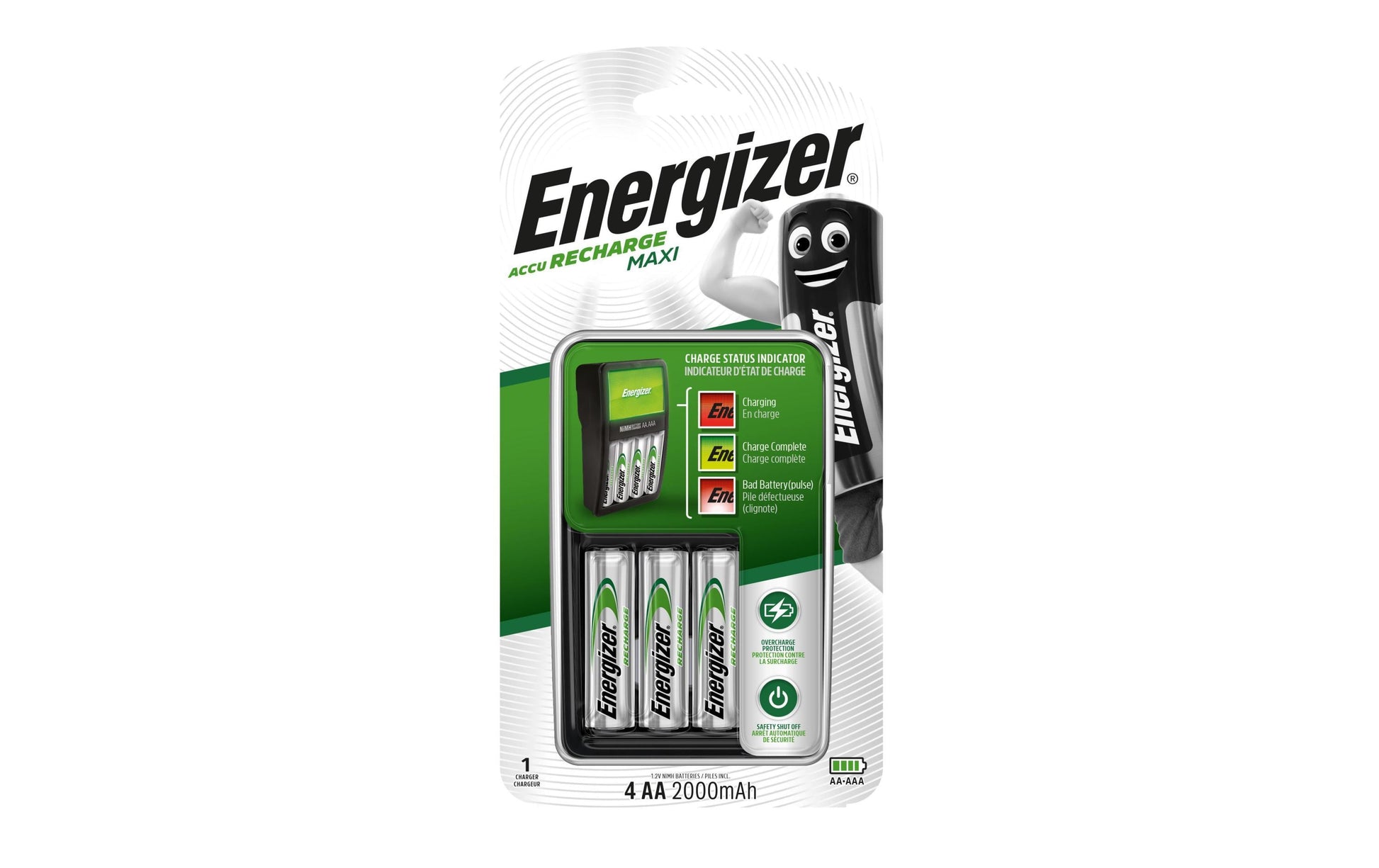 Energizer Maxi Charger – für AA, AAA