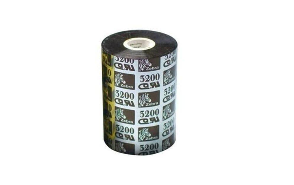 Zebra Wachs Thermotransferband 131 mm × 450 m, Kern 1", 1 Stk