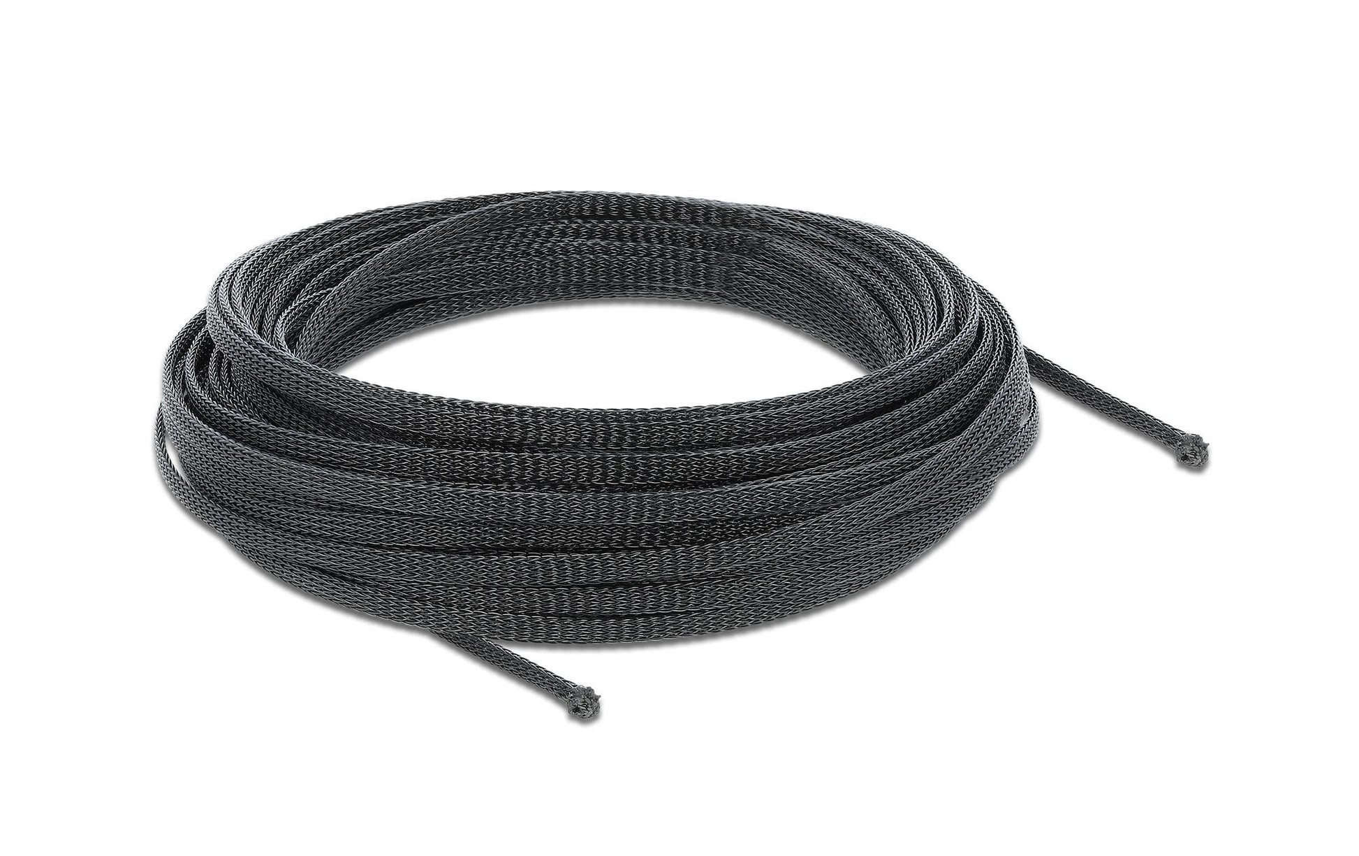 DeLOCK Kabelschlauch, Ø 3 mm (Ø 1–6 mm), 10 m, elastisch, dehnbar, schneidbar, hitzebeständig – schwarz