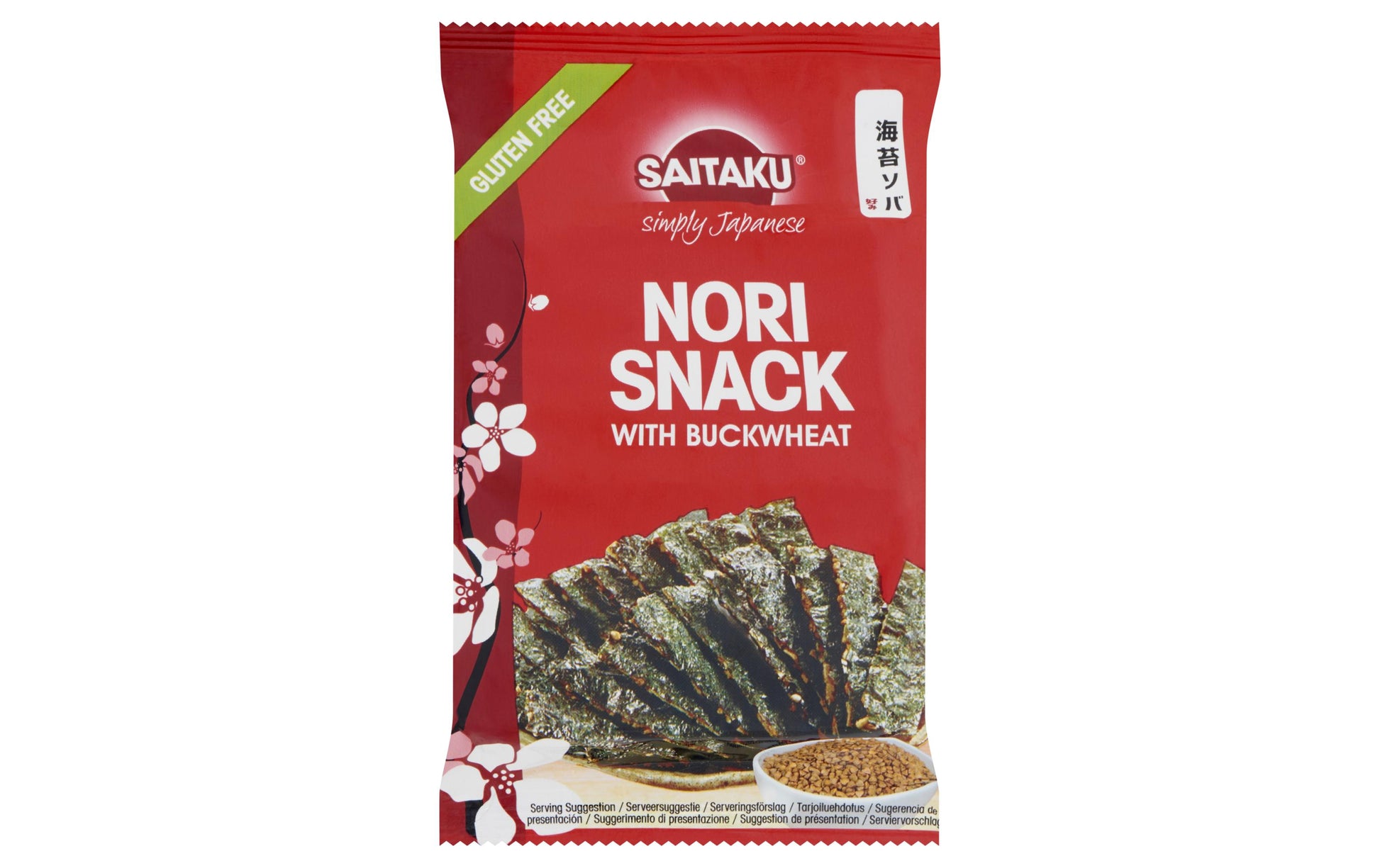 Saitaku Nori Snack – Buchweizen – 20 g