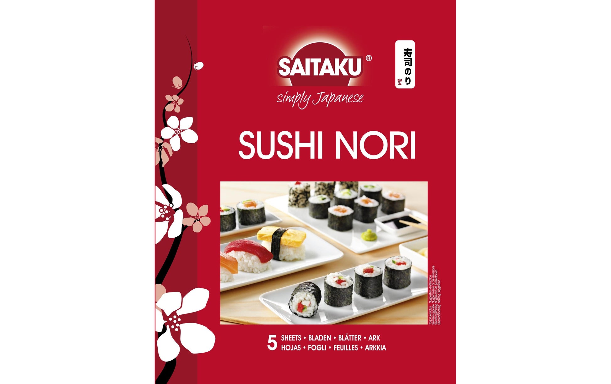 Saitaku Sushi Nori – 14 g