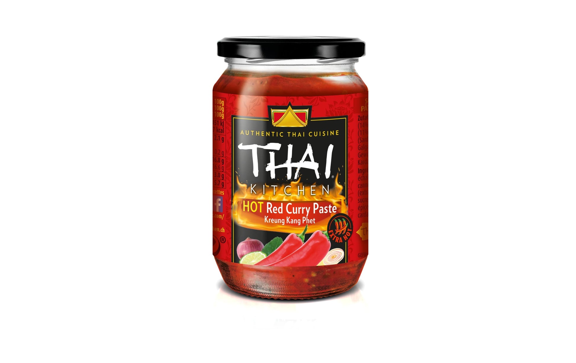 Thai Kitchen Würzpaste – Rotes Curry, Scharf – 225 g