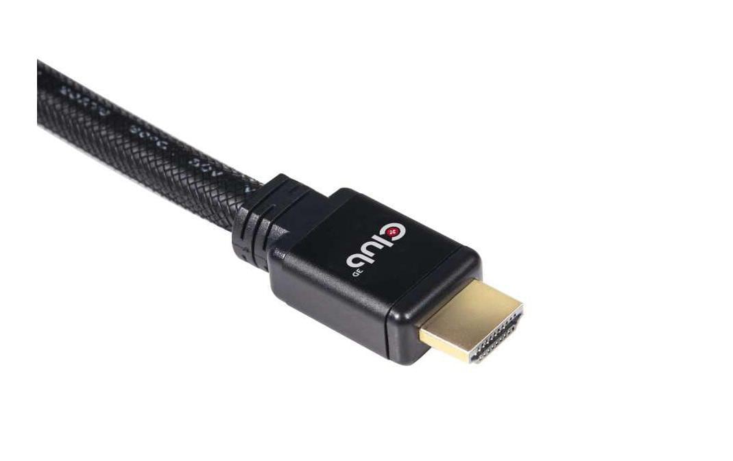 CLUB3D Club 3D HDMI-Kabel, Schwarz, 1 Stück