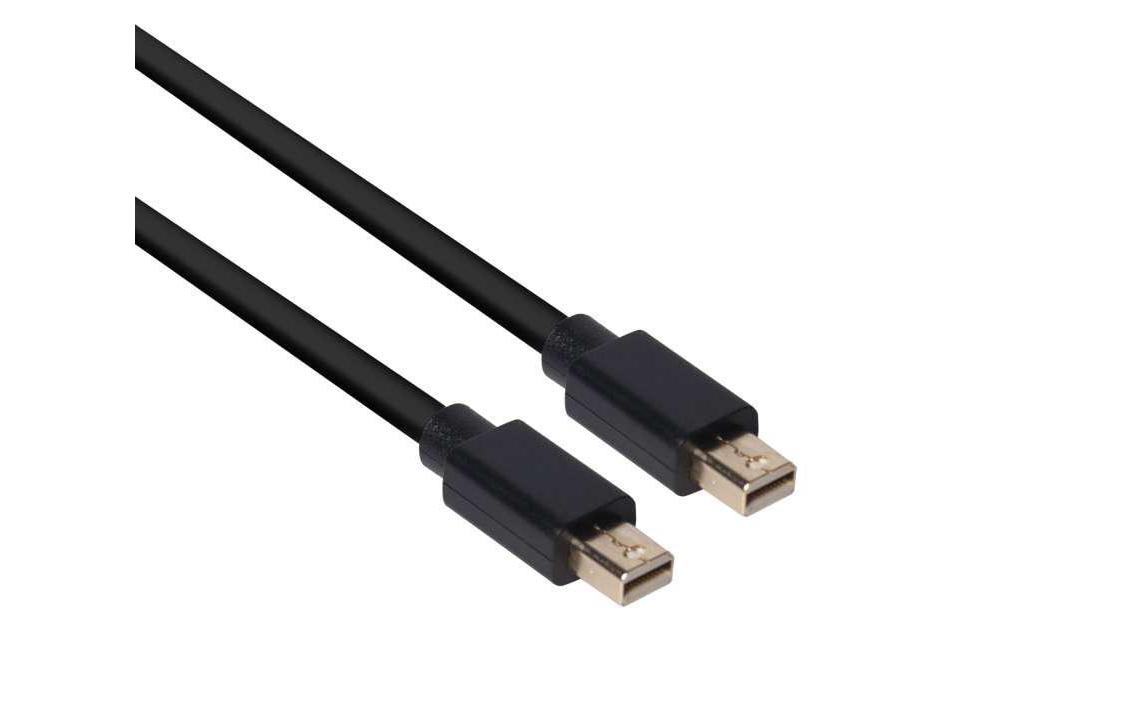 CLUB3D Club 3D Mini DisplayPort-zu-Mini DisplayPort Kabel – 2 m, DisplayPort 1.2, Schwarz