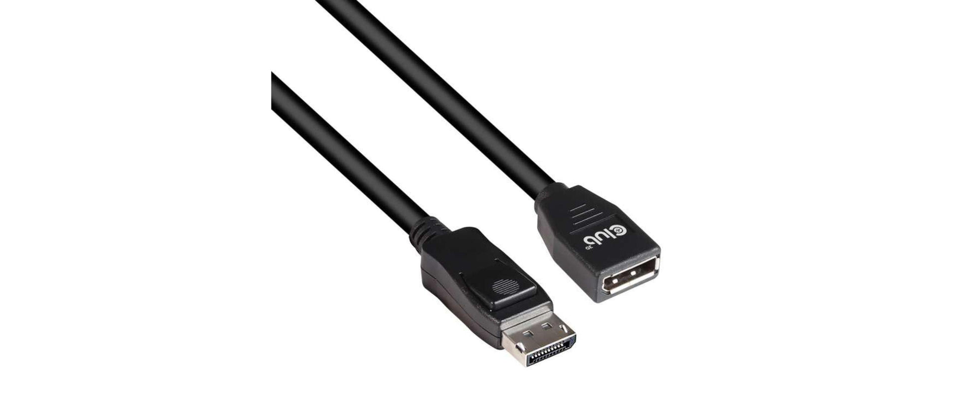 CLUB3D Club 3D DisplayPort Verlängerung DP 1.4 8K 60 Hz – 2 m – für Geräte mit DisplayPort-Anschluss