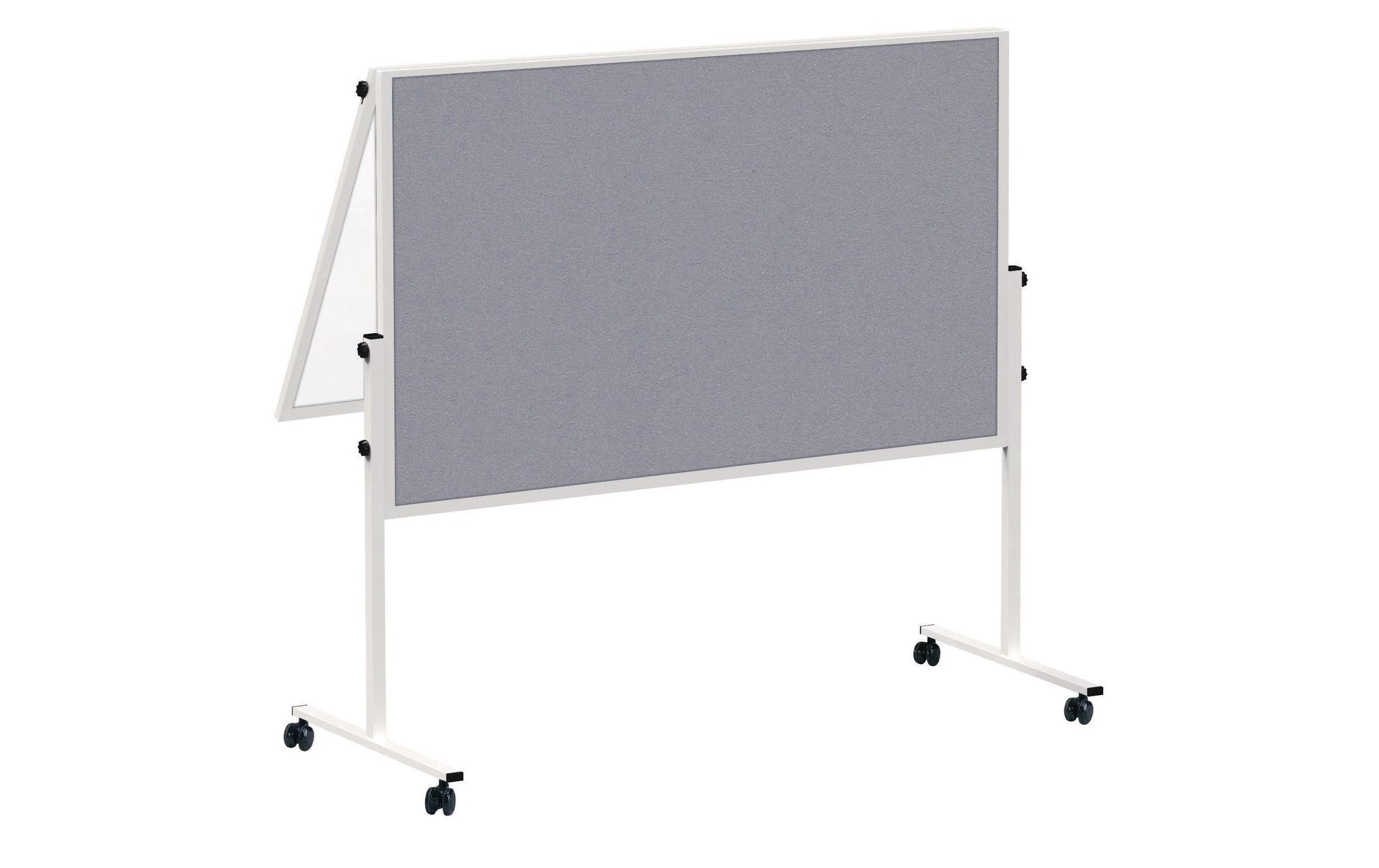 MAULsolid – Moderationstafel, Filz/Whiteboard, 150 × 120 cm