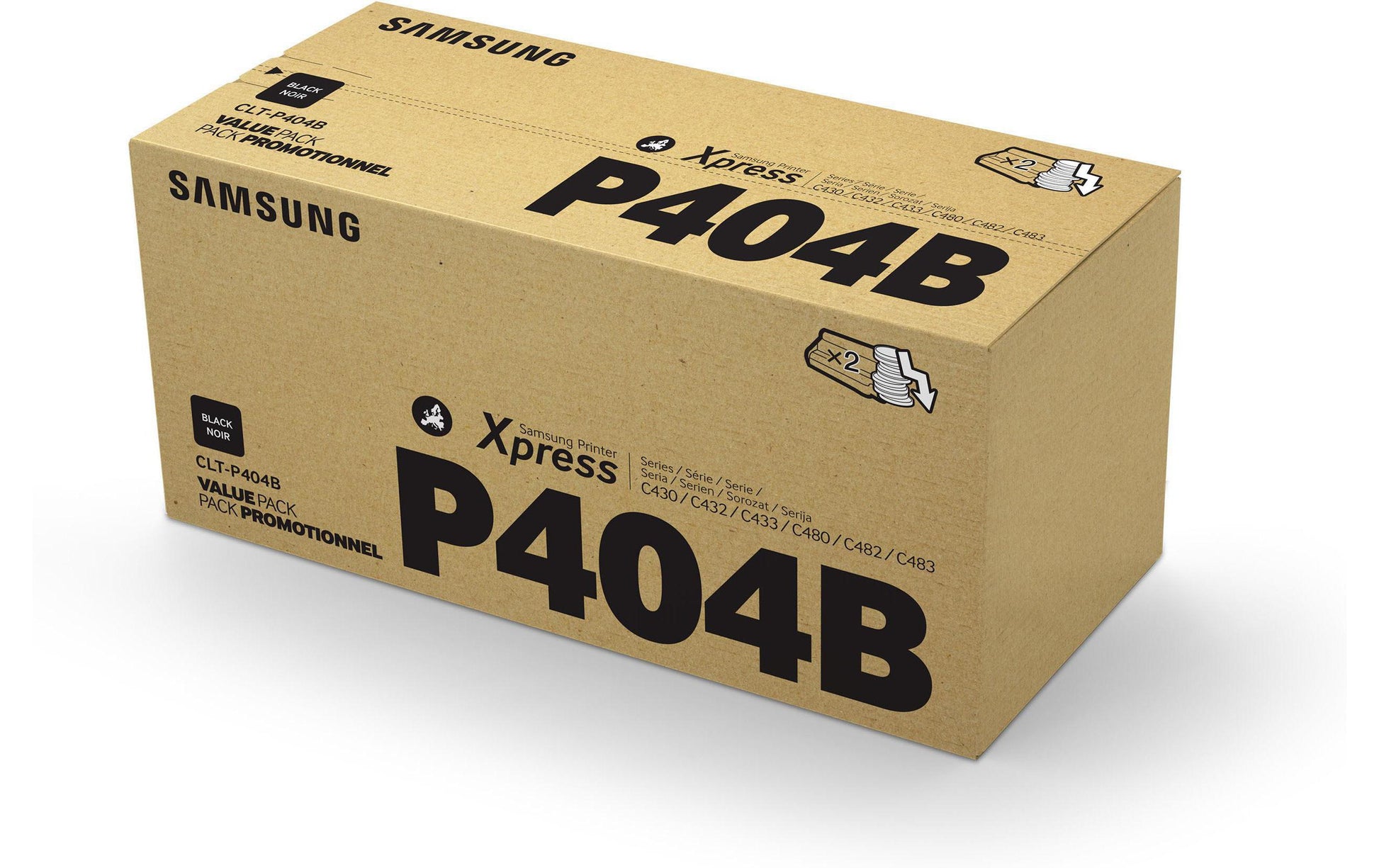 HP Samsung – Toner CLT-P404B – schwarz, 1500 Seiten