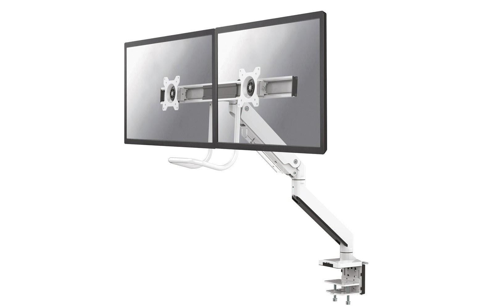 Neomounts NM-D775DXWHITE – Klemme/Durchführung, 10–32"