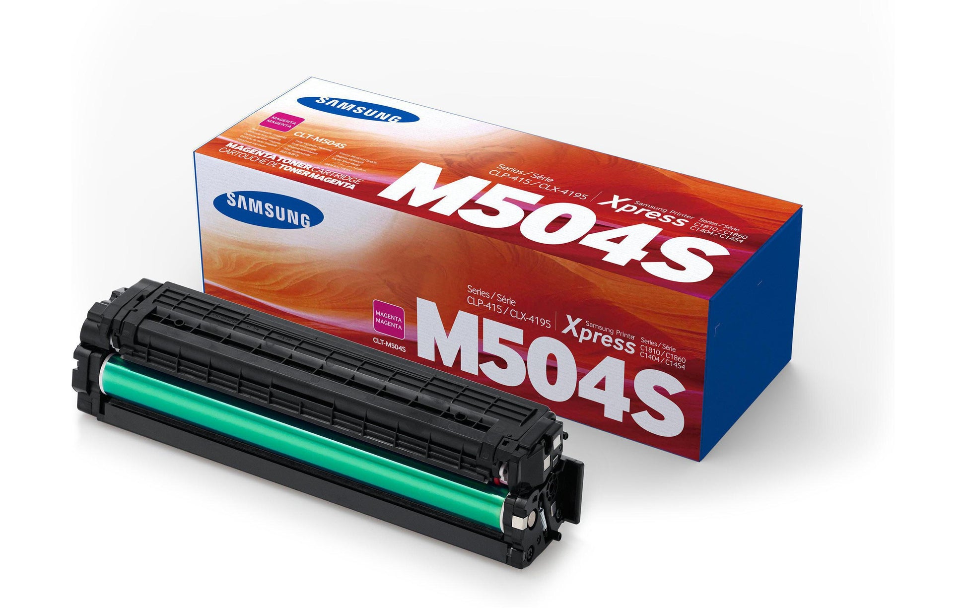 HP Samsung – Toner CLT-M504S – Magenta, 1800 Seiten – für Farb-Laserdrucker/Multifunktionsgeräte