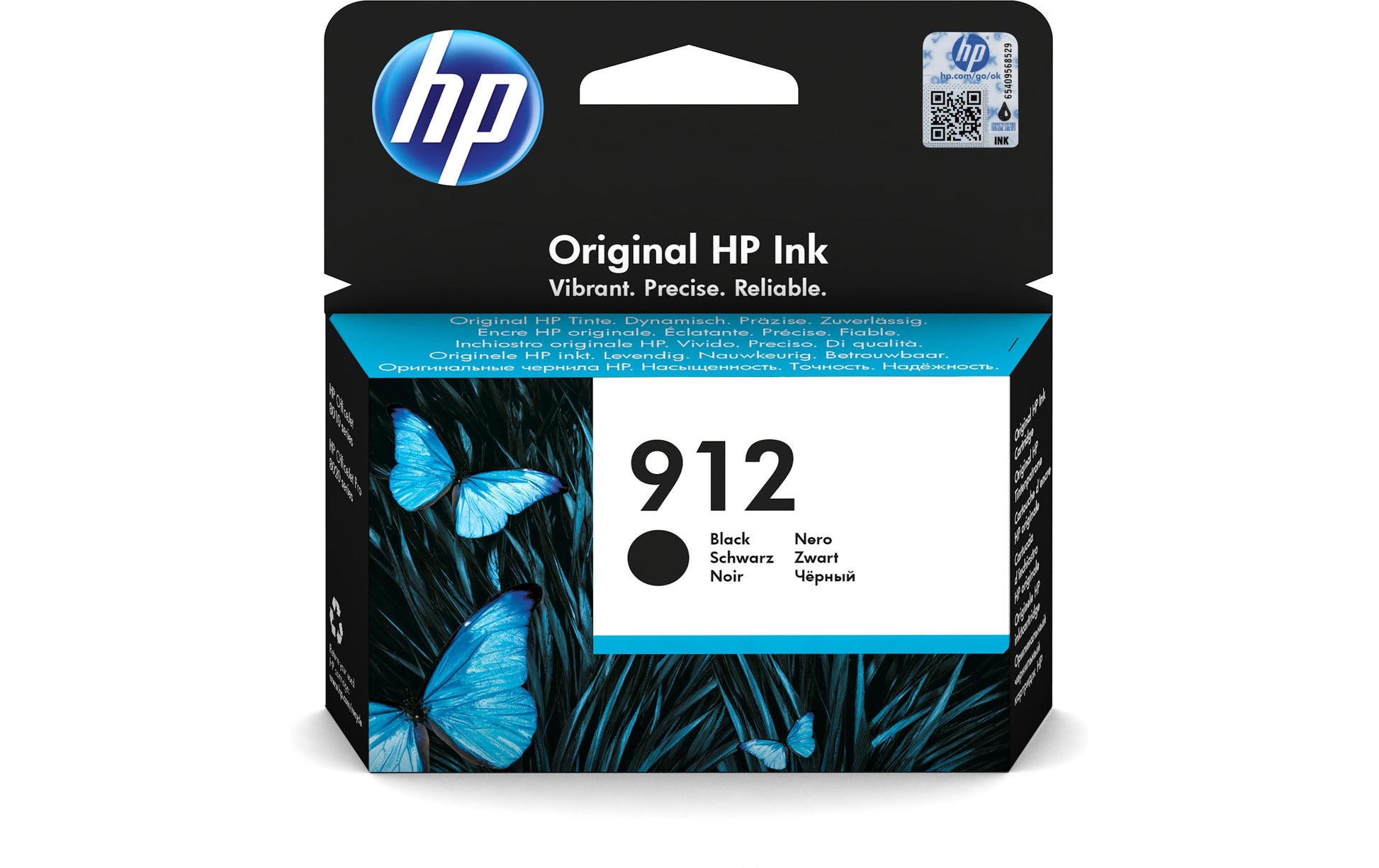 HP Tintenpatrone 912, Schwarz, 300 Seiten