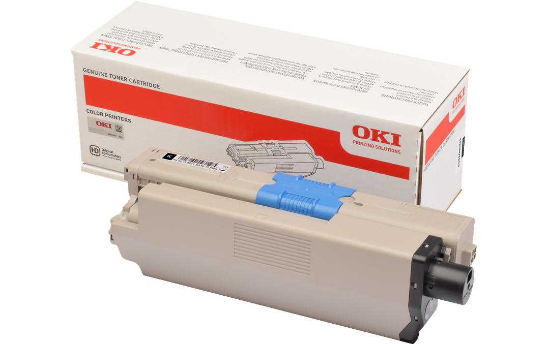 OKI Toner – schwarz, 3500 Seiten