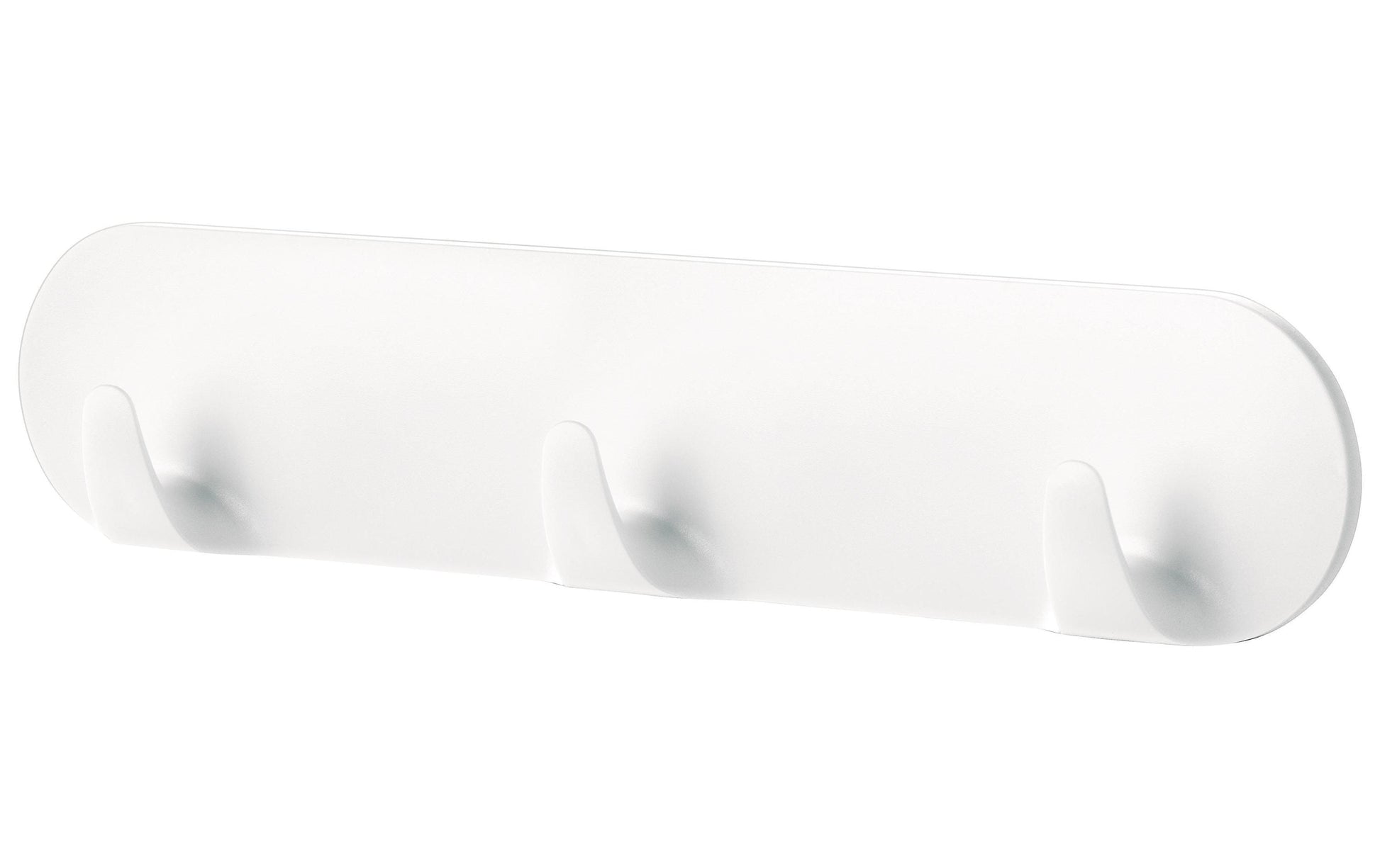 TESA Powerstripes Klebehaken – Kunststoff, 3 kg, Klebestreifen, Weiss