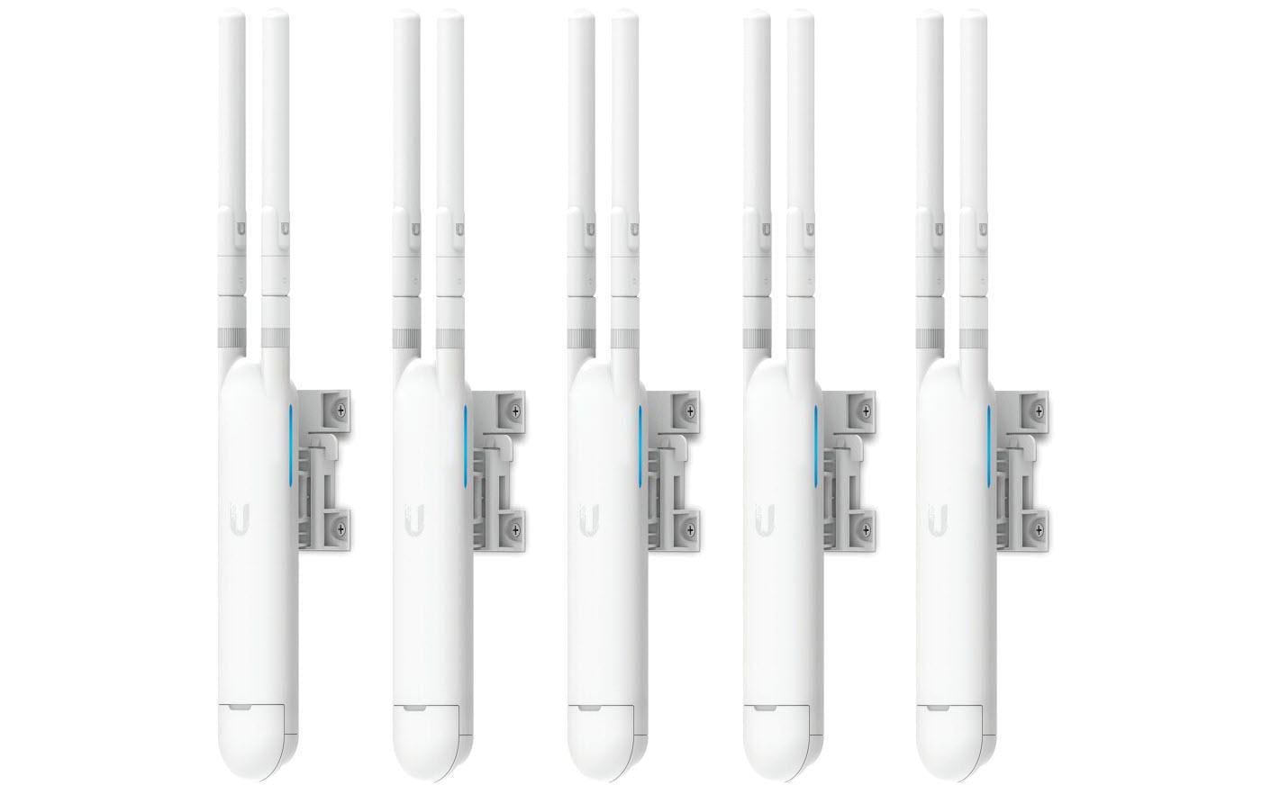 Ubiquiti UniFi AC Mesh – Access Point – Wi-Fi 5 (2,4/5 GHz), 867 Mbit/s, GbE, PoE, Wandmontage, 5er-Pack
