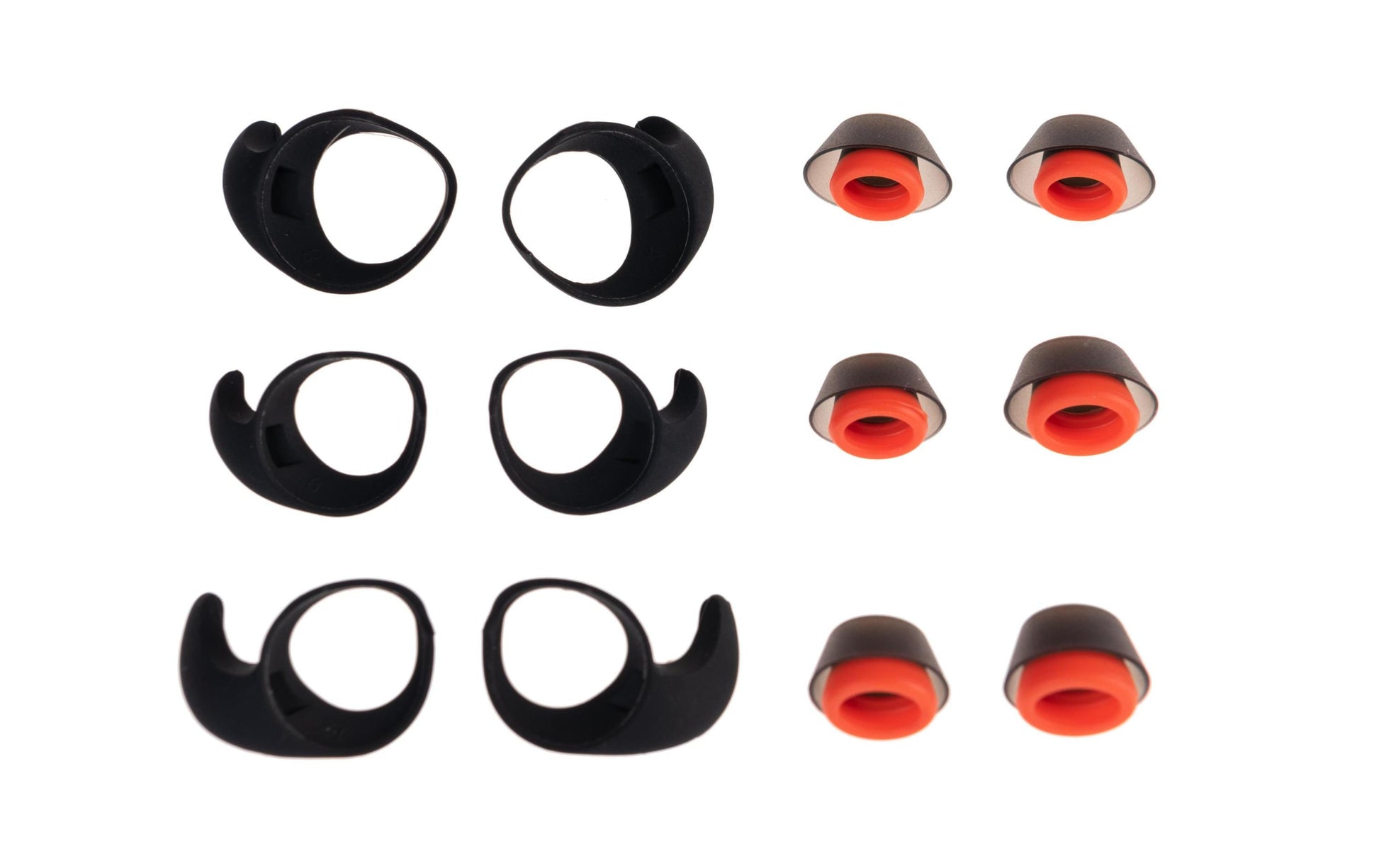 Jabra Evolve 75e – Ohrpassstücke (3× Gels, 3× Wings), für Jabra Evolve 75e