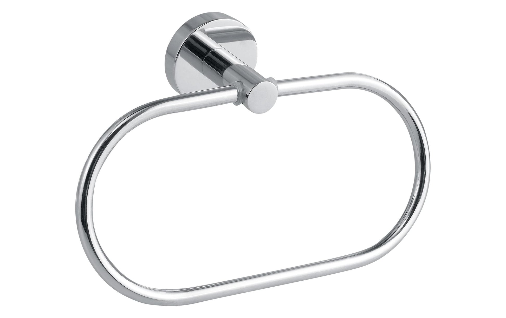 TESA Handtuchhalter (Wand) Smooz – 18,5×5×13 cm, Metall, Kleben, Chrom