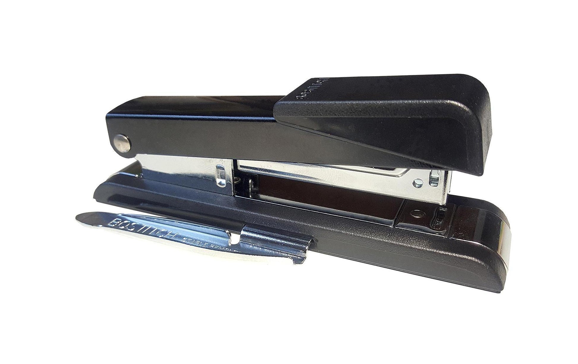Bostitch B8 New Generation – Hefter, 26 Blatt, Klammernentferner, Einlegetiefe 65 mm, Schwarz