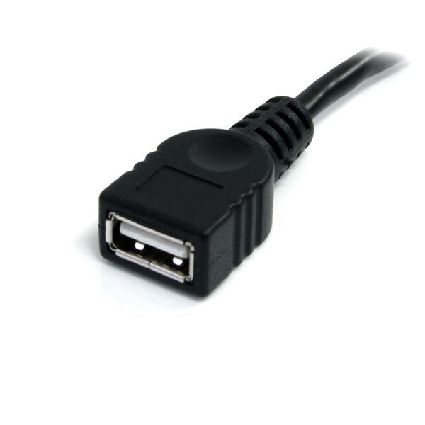 StarTech.com USB-A Verlängerungskabel (Stecker auf Buchse) – USB 2.0 (480 Mbit/s) – 1,83 m – Schwarz
