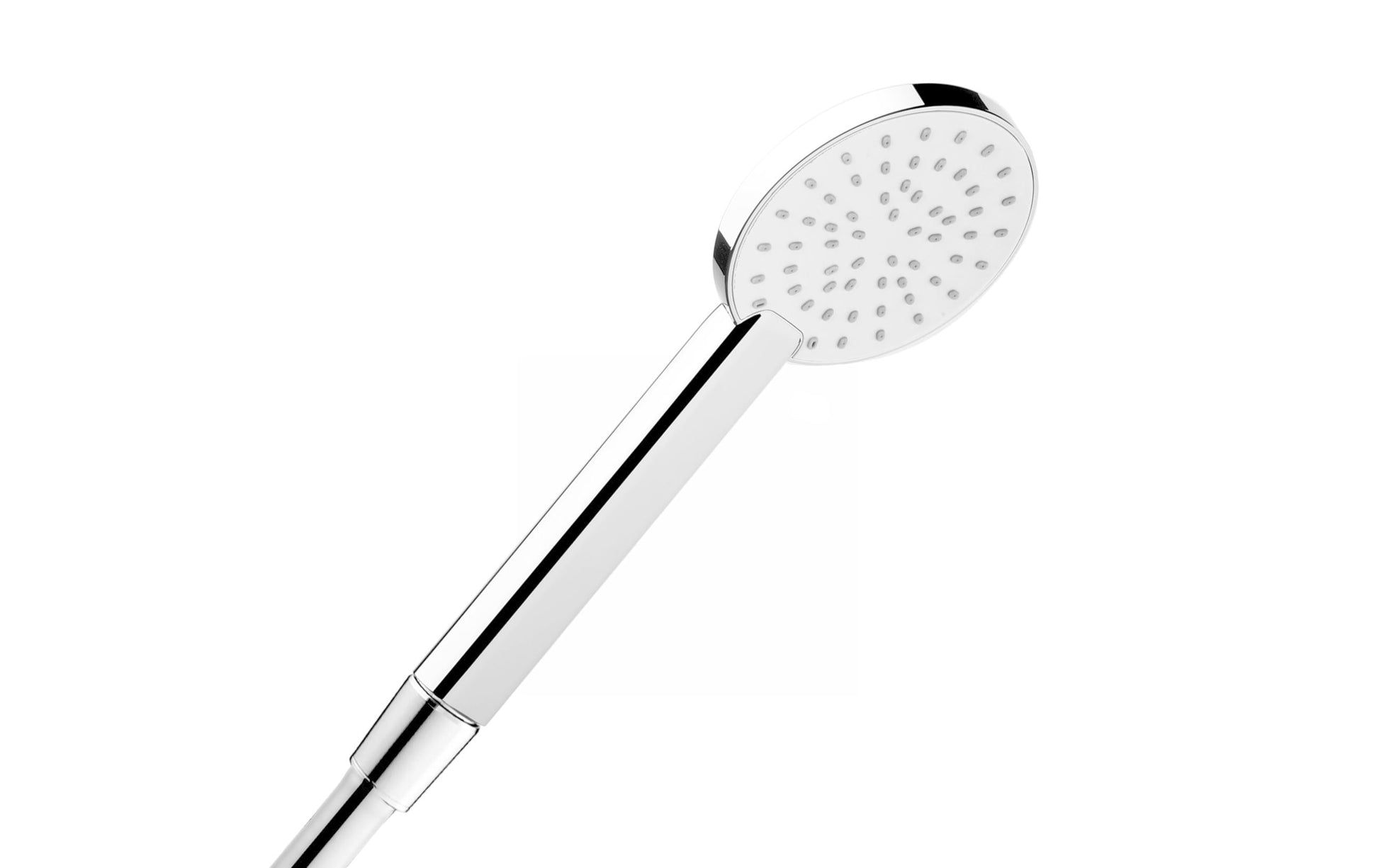 AquaClic Handbrause – 4,2×26,5 cm, Edelstahl, für 1/2"-Anschlüsse, Chrom