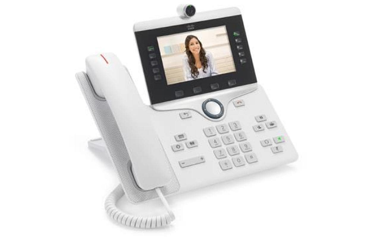 Cisco 8845 – IP-Telefon, Weiss