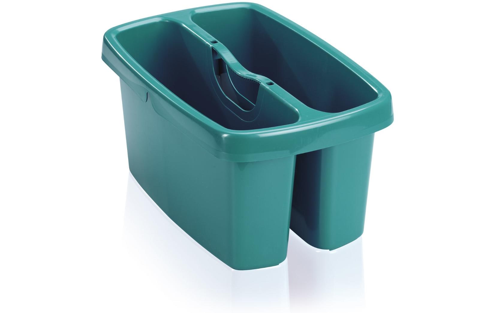 Leifheit Putzeimer Combi Box – 2 l – Kunststoff – türkis