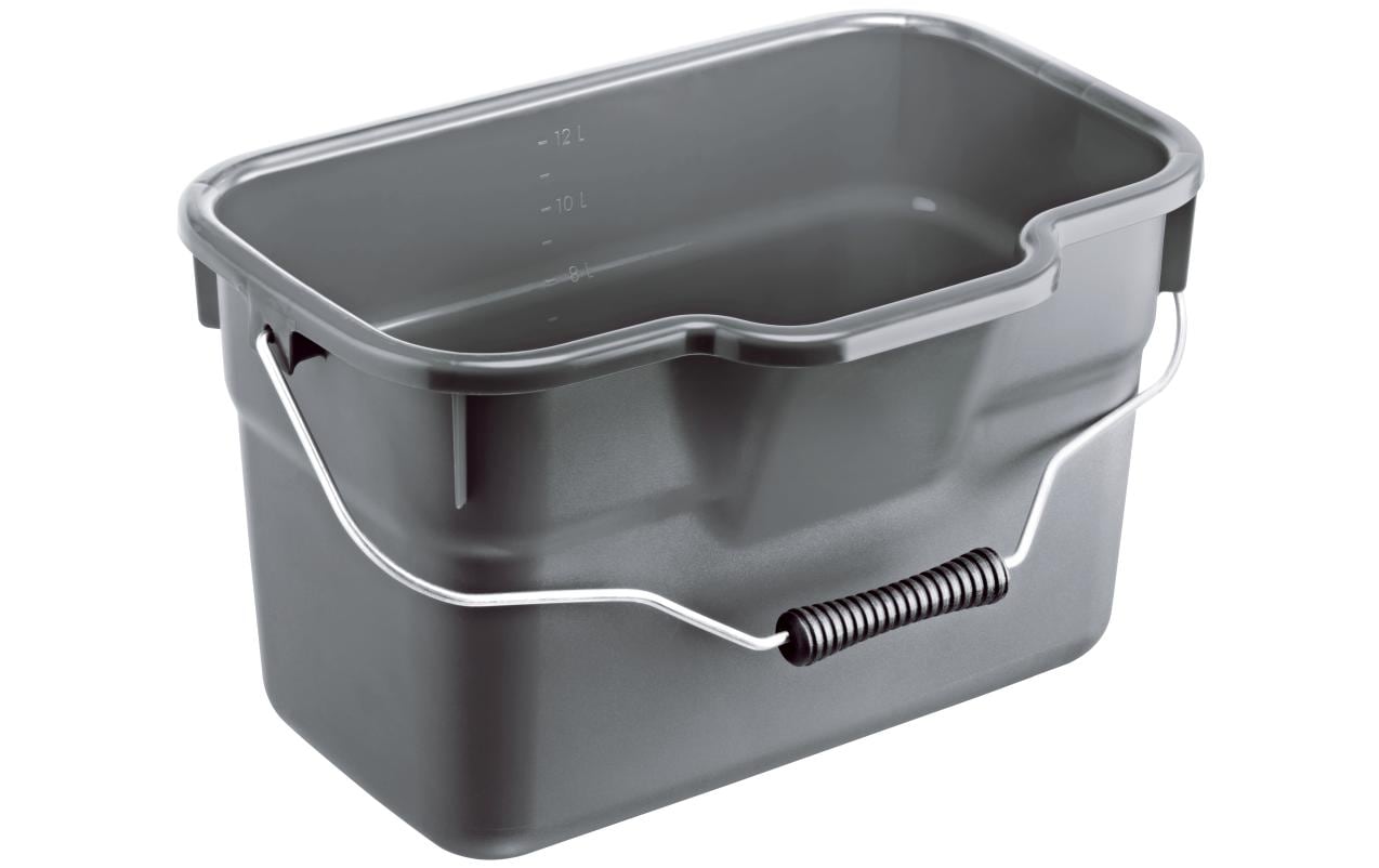 Rotho Putzeimer – 12000 ml, anthrazit, für handelsübliche Bodenreinigungssysteme