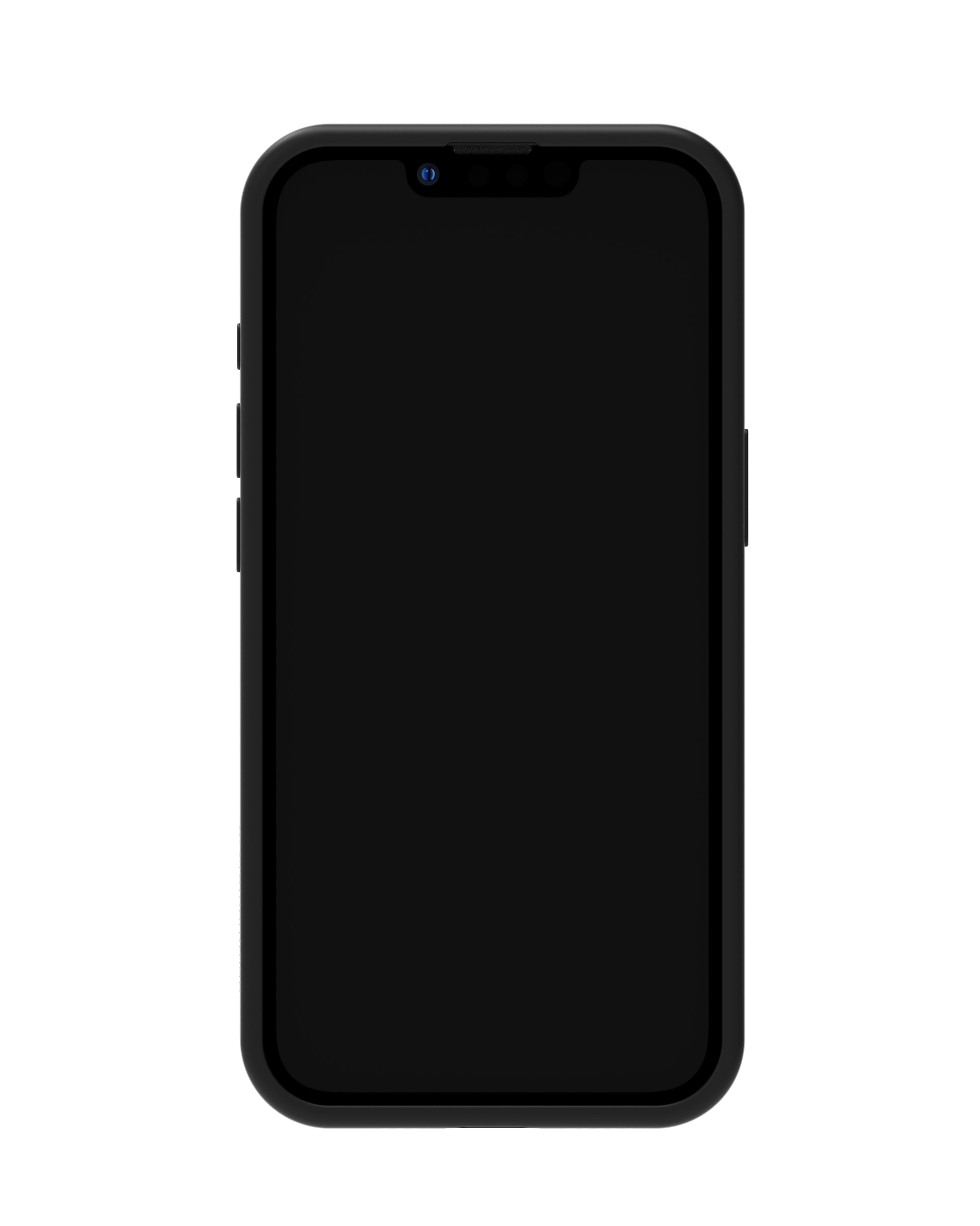 dbramante1928 Backcover – für Apple iPhone 16, Silikon, Night Black, kabelloses Laden