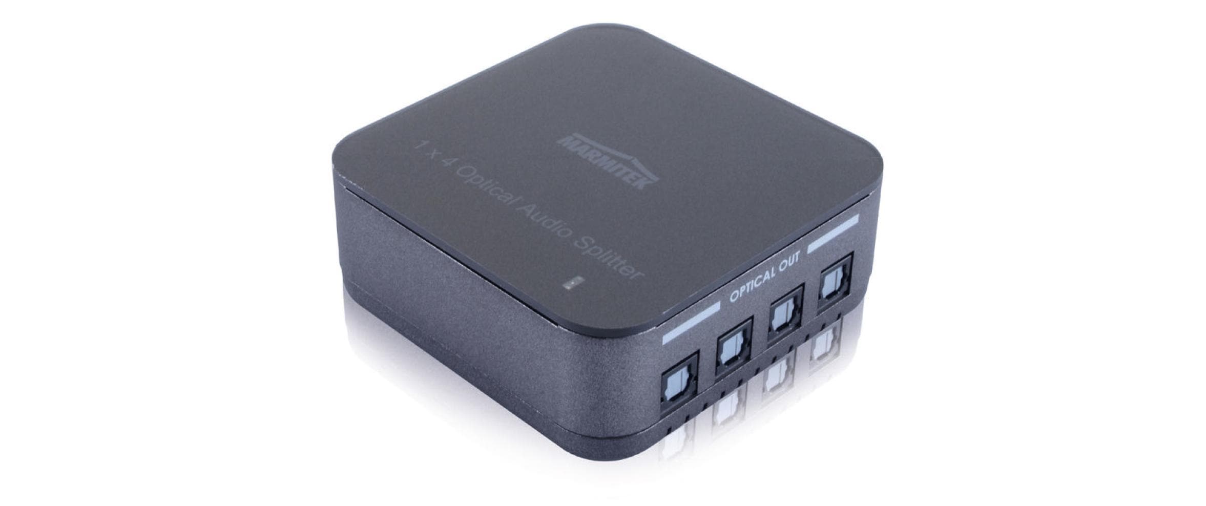 Marmitek Split TS14 – Optischer Audio-Splitter – Toslink 1→4