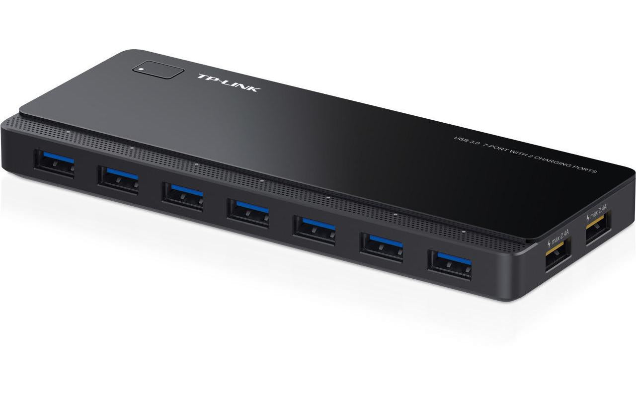 TP-Link UH720 USB-Hub – USB 3.0, 7× USB-A, für Windows/Mac/Linux