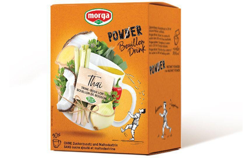 Morga Bouillon-Drink Thai Bio, vegan – 10×4 g