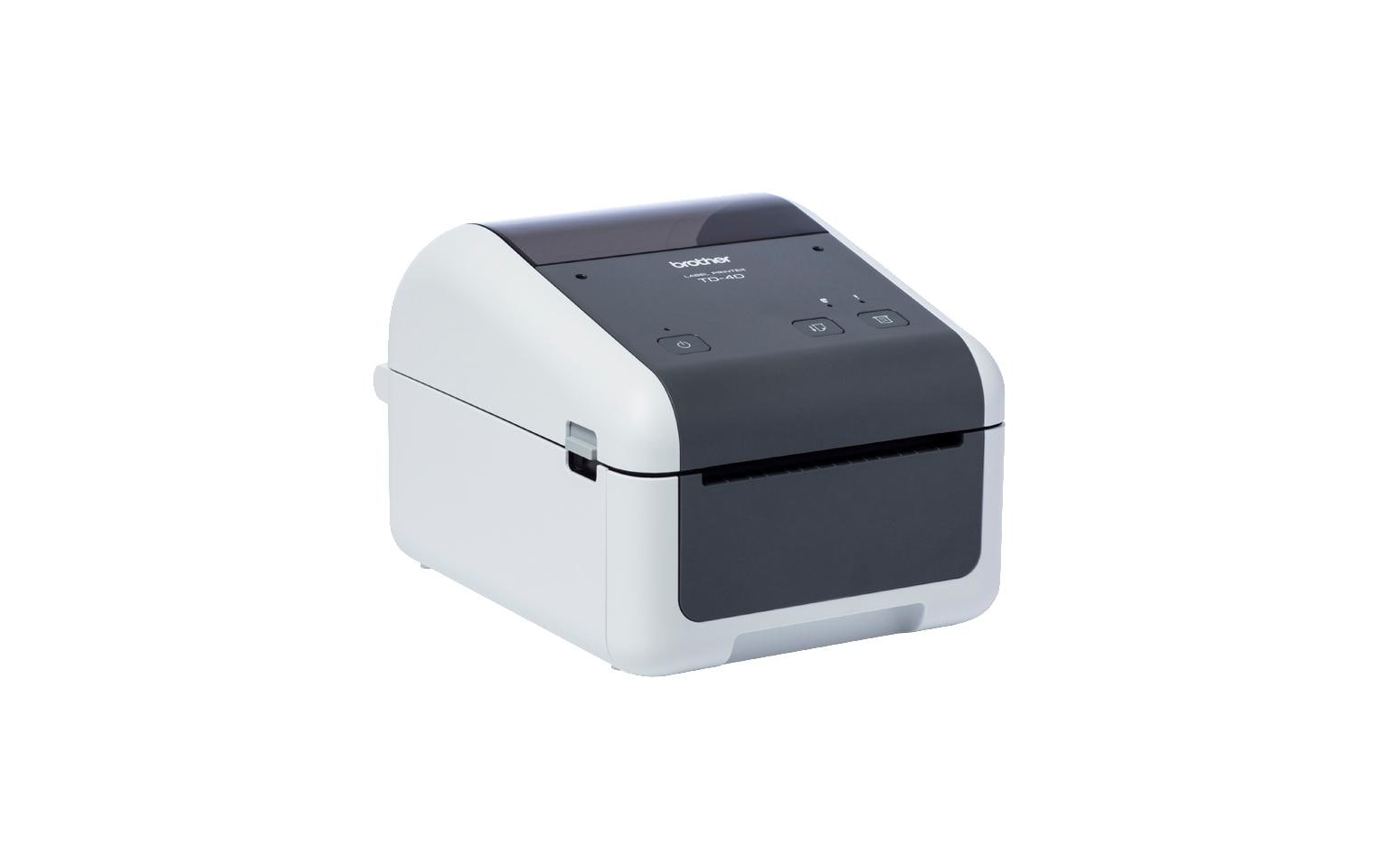 Brother TD-4520DN – Etikettendrucker, Thermodirekt, für Etiketten bis 118 mm, USB, LAN, RS-232, 300 dpi