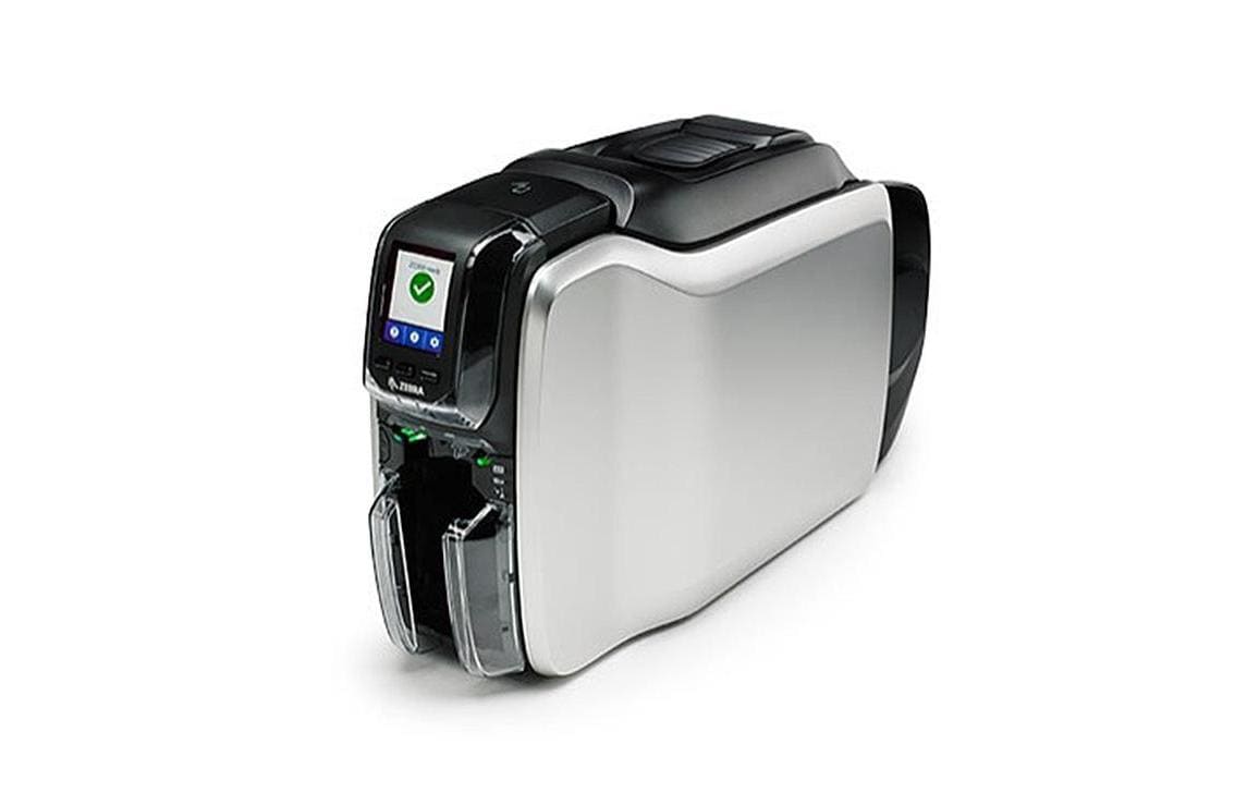 Zebra ZC300 – Kartendrucker, Thermotransfer, Duplex, 300 dpi, für PVC-Karten 85,6 × 54 mm, MSR, LCD-Display, U