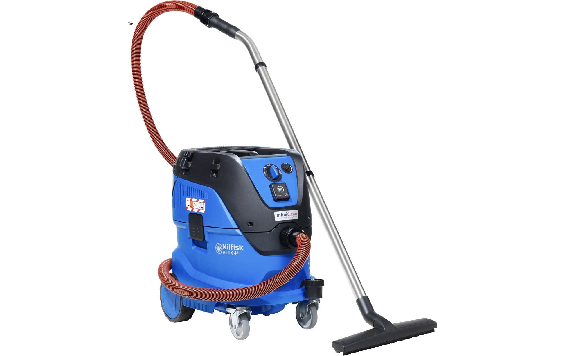 Nilfisk Nass-/Trockensauger ATTIX 44-2L IC – 1400 W, 42 l, Netzbetrieb, Schlauch 4 m