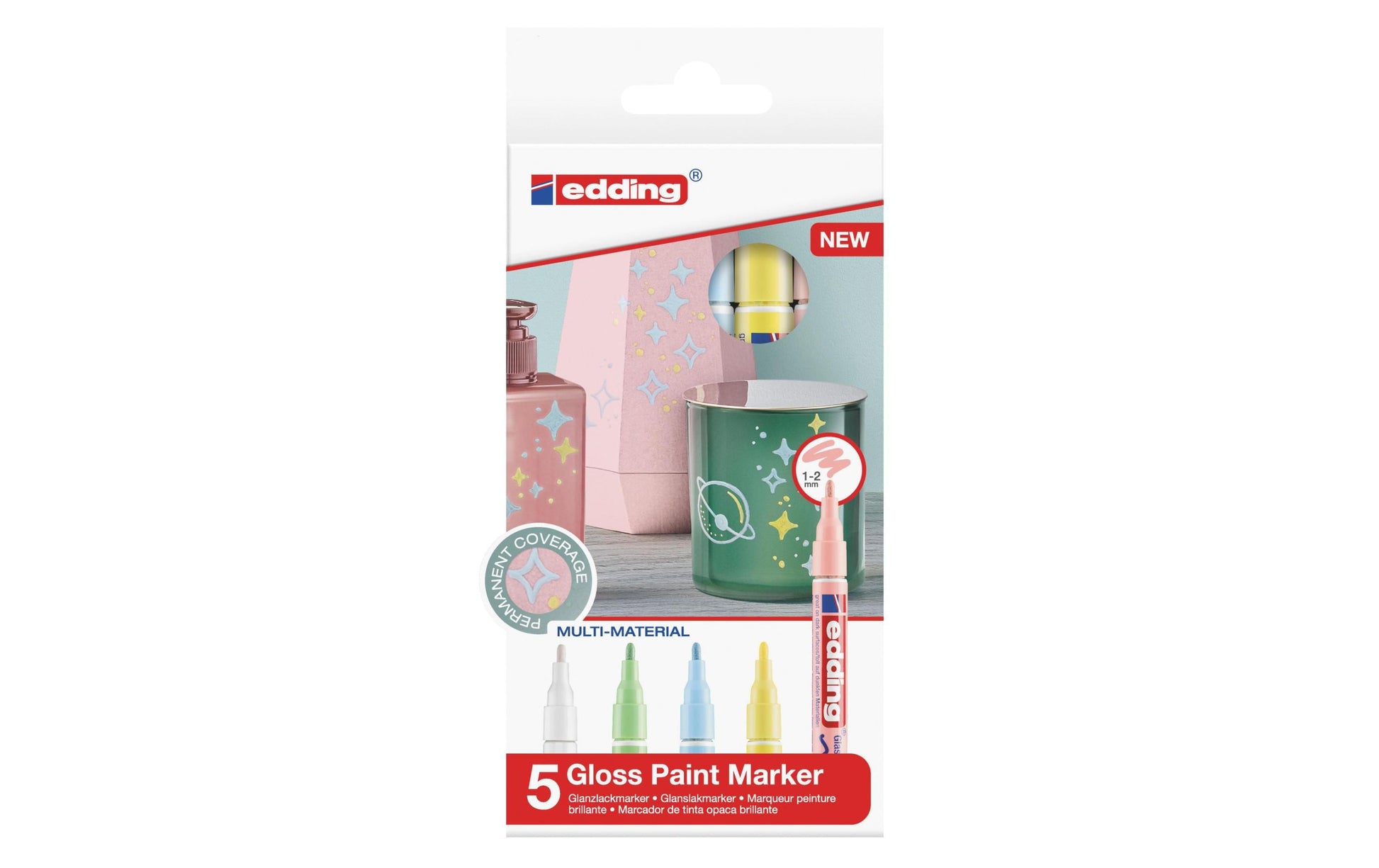 Edding Nachfülltinte für Permanent-Marker – Blau
